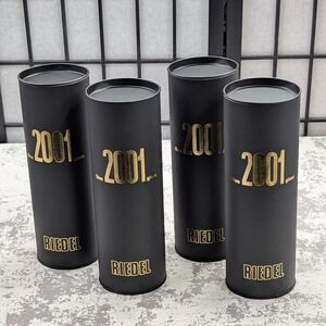 Riedel 2001 Glass Year Celebration Champagne Flute Set of 4 Limited Edition